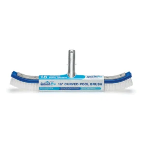 SplashPro 18" Curved Wall Brush - Aluminum Back